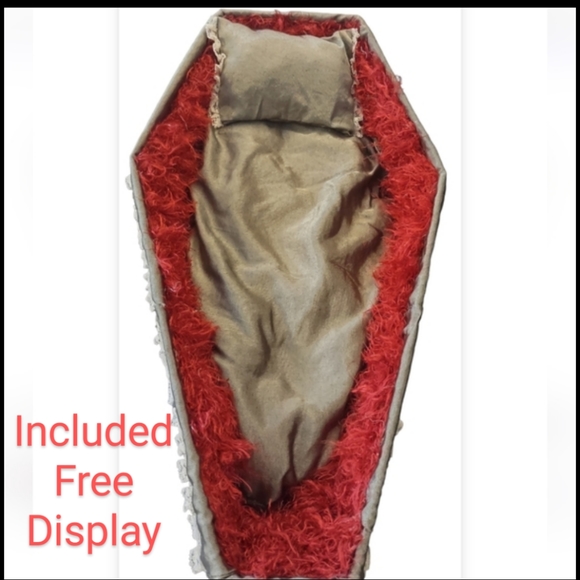 OOAK Creepy doll goth haunted satanic demonic soul morbid brain gore Halloween - Picture 6 of 7